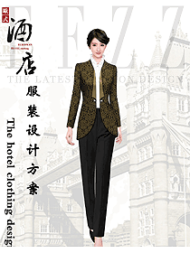 新款酒店大堂制服設(shè)計(jì)圖1339