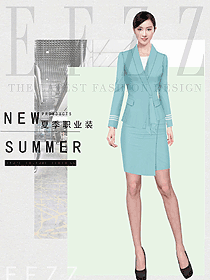 OL通勤裝女秋冬職業(yè)裝設(shè)計圖2087