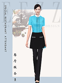 特色餐廳服務(wù)員制服設(shè)計圖490