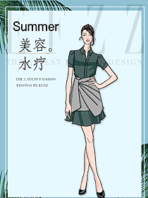 原創(chuàng)設(shè)計(jì)會(huì)所服務(wù)生制服設(shè)計(jì)圖942