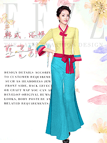 美容養(yǎng)生會(huì)所技師制服設(shè)計(jì)圖943