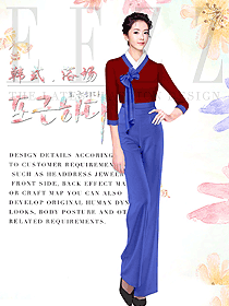 原創(chuàng)設(shè)計會所服務(wù)生制服設(shè)計圖944