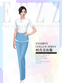 時尚養(yǎng)生會所服務(wù)生制服設(shè)計圖952