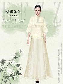 原創(chuàng)制服設(shè)計(jì)旗袍服裝設(shè)計(jì)圖494