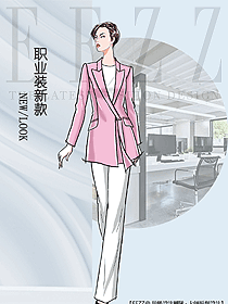 原創(chuàng)設(shè)計(jì)女秋冬職業(yè)裝設(shè)計(jì)圖2089