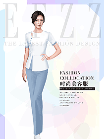 美容養(yǎng)生會所技師制服設(shè)計(jì)圖955