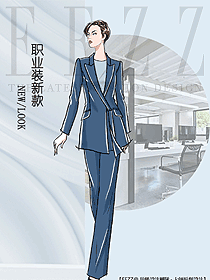 時尚女秋冬職業(yè)裝設(shè)計圖2090