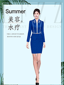 水療會所總臺收銀接待制服設計圖517