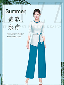 時尚按摩技師服款式設(shè)計圖1535