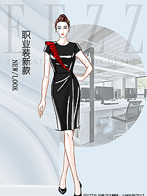 原創(chuàng)設(shè)計女夏裝制服設(shè)計圖1221
