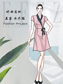 原創(chuàng)制服設計按摩技師服裝設計圖1550