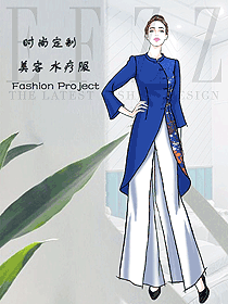 原創(chuàng)制服設計按摩技師服裝設計圖1566