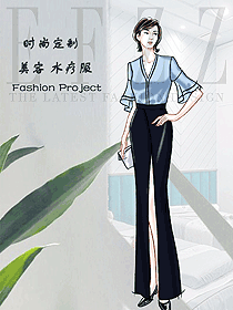 原創(chuàng)設(shè)計(jì)水療會(huì)所咨客制服設(shè)計(jì)圖600