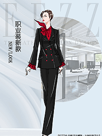 時(shí)尚女秋冬職業(yè)裝設(shè)計(jì)圖2102