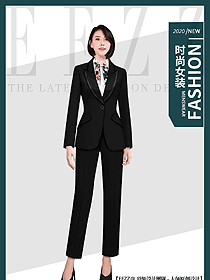 時尚女秋冬職業(yè)裝設計圖2104