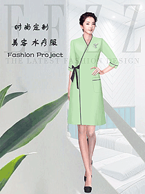 原創(chuàng)制服設計按摩技師服裝設計圖1576