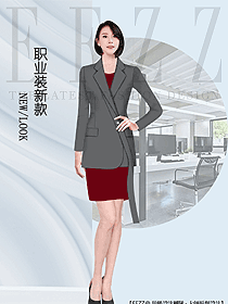 OL通勤裝女秋冬職業(yè)裝設(shè)計(jì)圖2111
