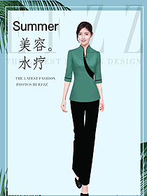 美容養(yǎng)生會所技師制服設(shè)計圖985