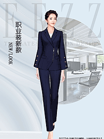 時尚女秋冬職業(yè)裝設(shè)計圖2116