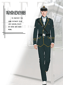 新款保安服西裝服裝款式圖100