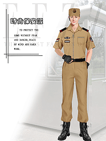 新款獵裝保安制服款式設計圖348