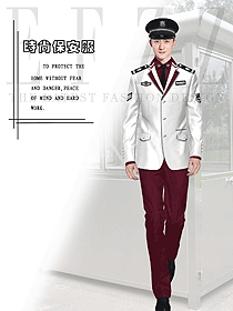 新款保安服西裝服裝款式圖110