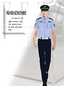 原創(chuàng)制服設計短袖保安服設計圖427