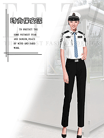 新款短袖保安服款式設(shè)計(jì)圖432