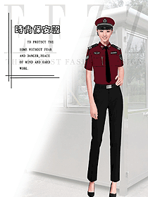 時(shí)尚短袖保安服設(shè)計(jì)圖433