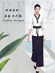 原創(chuàng)制服設(shè)計按摩技師服裝設(shè)計圖1584