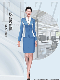 原創(chuàng)設計女秋冬職業(yè)裝設計圖2121