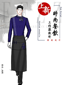 原創(chuàng)服裝設計廚師服設計圖562