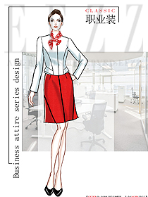 時(shí)尚女秋冬職業(yè)裝設(shè)計(jì)圖2128