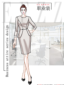 時(shí)尚女夏裝制服設(shè)計(jì)圖1231
