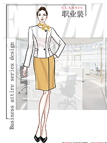 時(shí)尚女秋冬職業(yè)裝設(shè)計(jì)圖2130