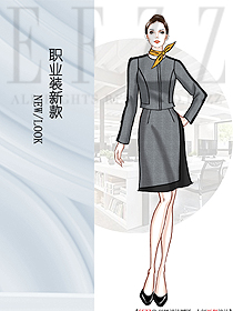 原創(chuàng)設(shè)計(jì)女秋冬職業(yè)裝設(shè)計(jì)圖2133