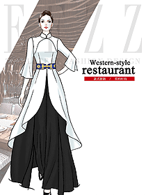 美容水療會所咨客制服設(shè)計圖611