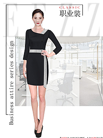 新款女職業(yè)裝夏裝服裝款式圖1248
