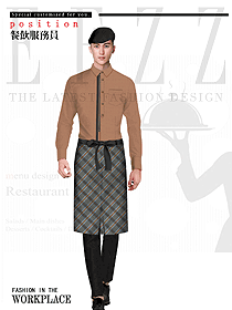 特色餐廳服務(wù)員制服設(shè)計圖591