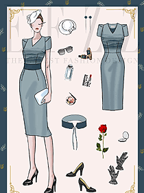 大牌高定小禮服原創(chuàng)設(shè)計(jì)方案圖片1290