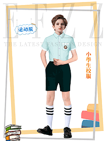 校園小學(xué)學(xué)生服常服設(shè)計圖386