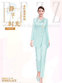 原創(chuàng)制服設(shè)計(jì)按摩技師服裝設(shè)計(jì)圖1597