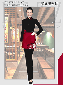 火鍋連鎖餐飲女服務(wù)員制服款式圖514