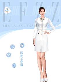 兒童醫(yī)院護(hù)士工作服裝定制設(shè)計(jì)圖