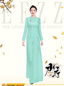 原創(chuàng)設(shè)計(jì)水療會(huì)所咨客服裝設(shè)計(jì)圖620