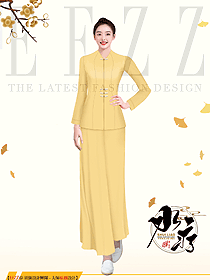 高級會所水療高級服務(wù)人員服裝定制款623