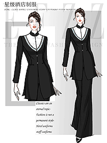 星級酒店GRO制服定制案例圖1355