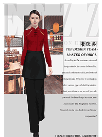 旅游景區(qū)餐飲服務(wù)生制服設(shè)計圖523