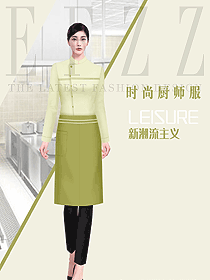 新款高級廚師服裝定制設(shè)計(jì)圖625