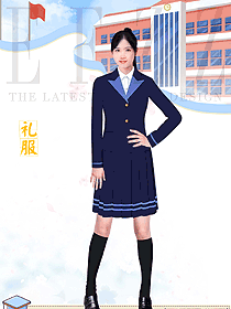 初高中學校春秋款學生服裝定制款